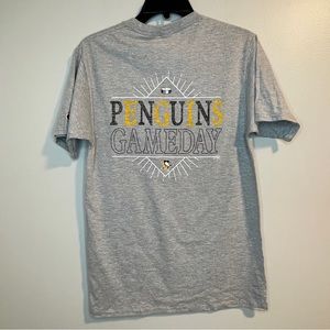 NHL Pittsburg Penguins Gameday SS Grey Champion Tshirt S